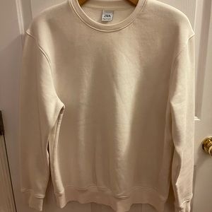 Long sleeve zara crewneck. Very comfy from the inside